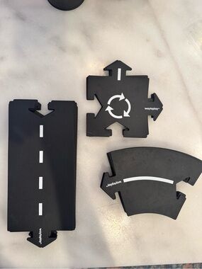 waytoplay Black Road Building Set Pieces
